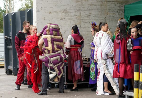 Modes skate "Dzīve pēc skapja". Foto: LETA Modes skate "Dzīve pēc skapja". Foto: LETA