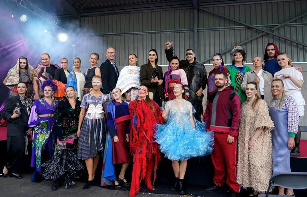 Modes skate "Dzīve pēc skapja". Foto: LETA Modes skate "Dzīve pēc skapja". Foto: LETA