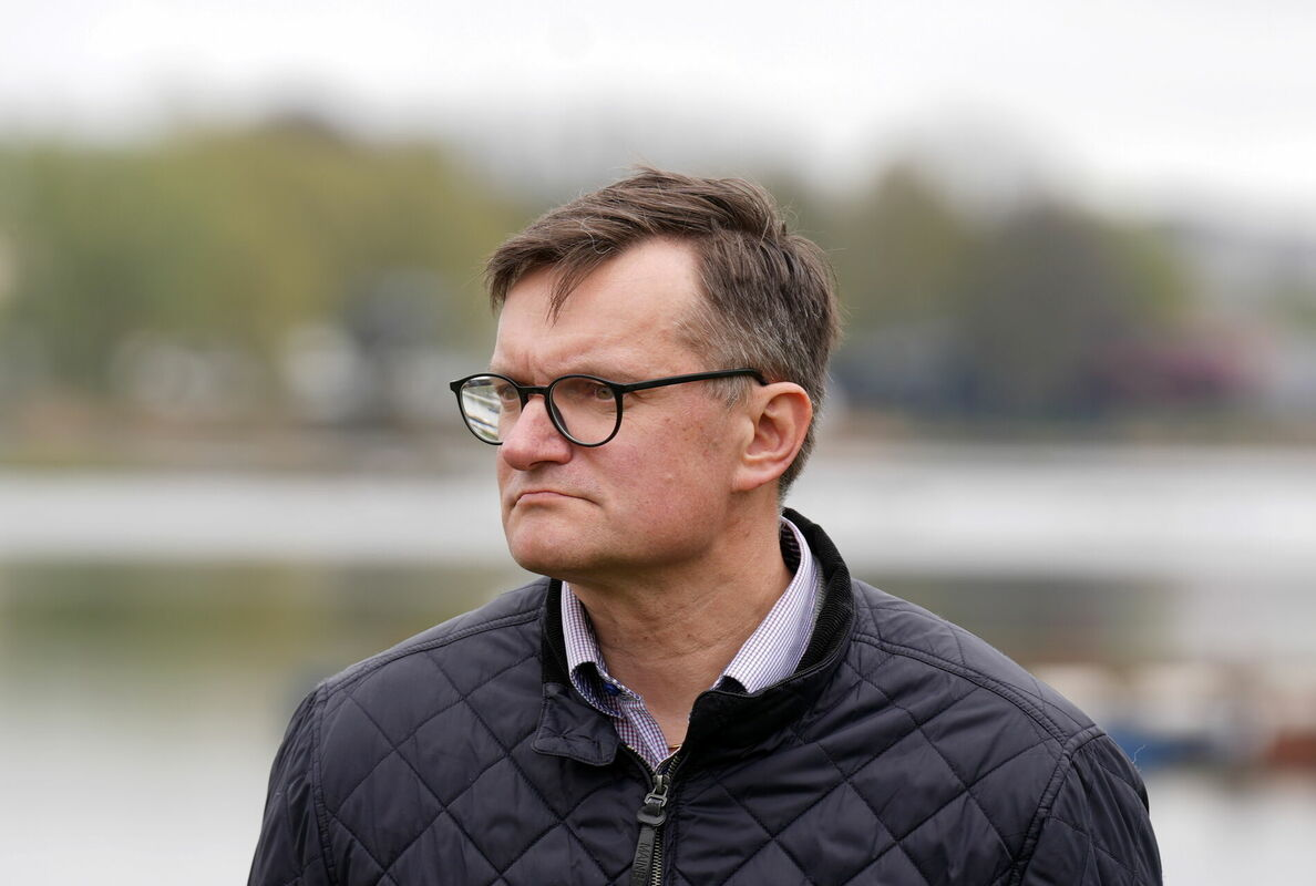 Ūdens dronu ražotāja "NEWT21" valdes priekšsēdētājs Jānis Garisons. Foto: Evija Trifanova/LETA Ūdens dronu ražotāja "NEWT21" valdes priekšsēdētājs Jānis Garisons. Foto: Evija Trifanova/LETA