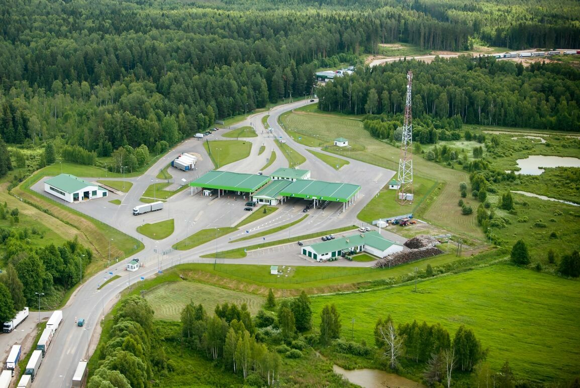 Robežšķērsošanas punkts “Teherova”. Foto: Valsts nekustamie īpašumi Robežšķērsošanas punkts “Teherova”. Foto: Valsts nekustamie īpašumi