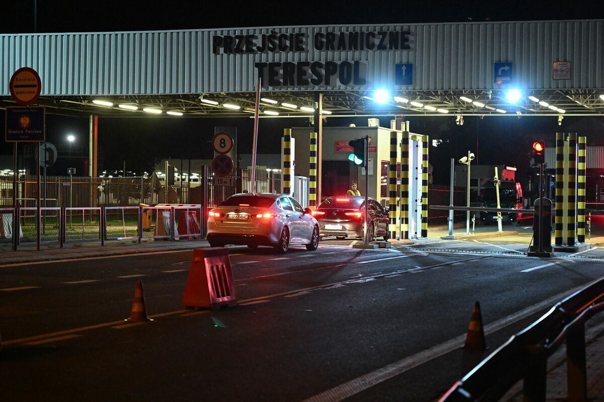 Robežkontrole Polijā. Foto: scanpix/EPA/WOJTEK JARGILO POLAND OUT Robežkontrole Polijā. Foto: scanpix/EPA/WOJTEK JARGILO POLAND OUT