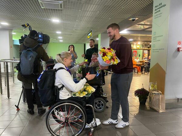 Parasportiste Diāna Krūmiņa / Foto: 360 Ziņas Parasportiste Diāna Krūmiņa / Foto: 360 Ziņas