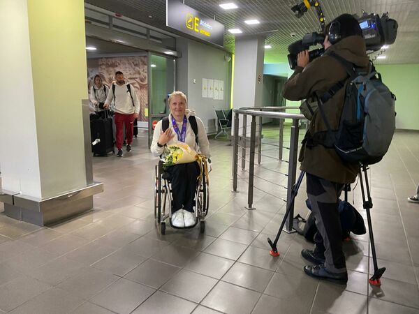 Parasportiste Diāna Krūmiņa / Foto: 360 Ziņas Parasportiste Diāna Krūmiņa / Foto: 360 Ziņas