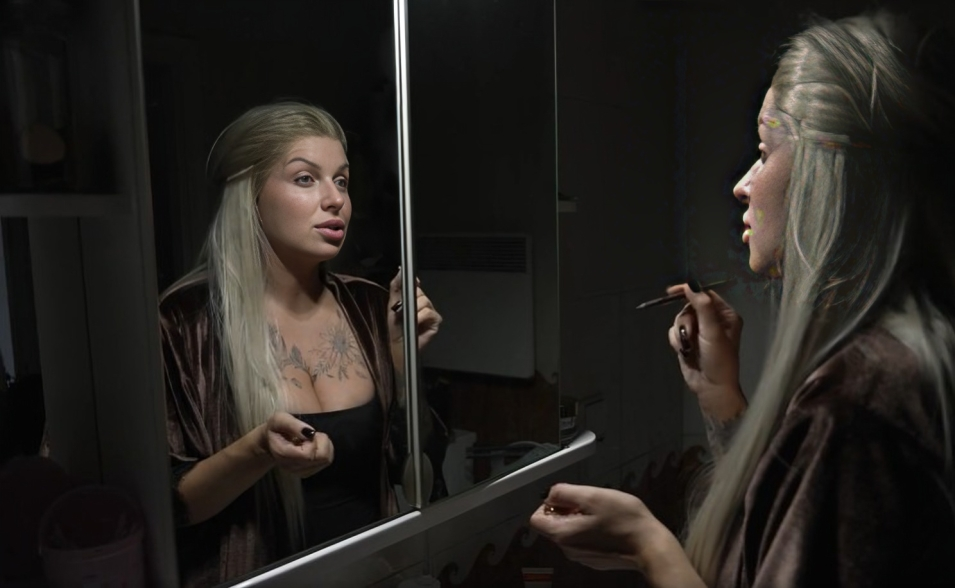 Ekrānuzņēmums no šova "Slavenības. Bez filtra" Ekrānuzņēmums no šova "Slavenības. Bez filtra"