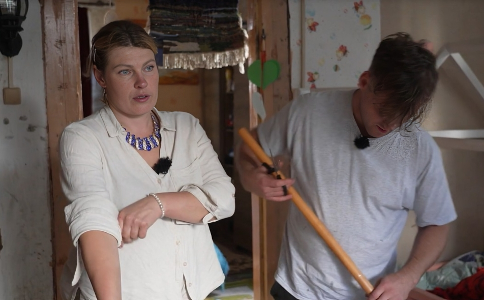 Foto: Ekrānuzņēmums no raidījuma "Slavenības. Bez filtra" Foto: Ekrānuzņēmums no raidījuma "Slavenības. Bez filtra"