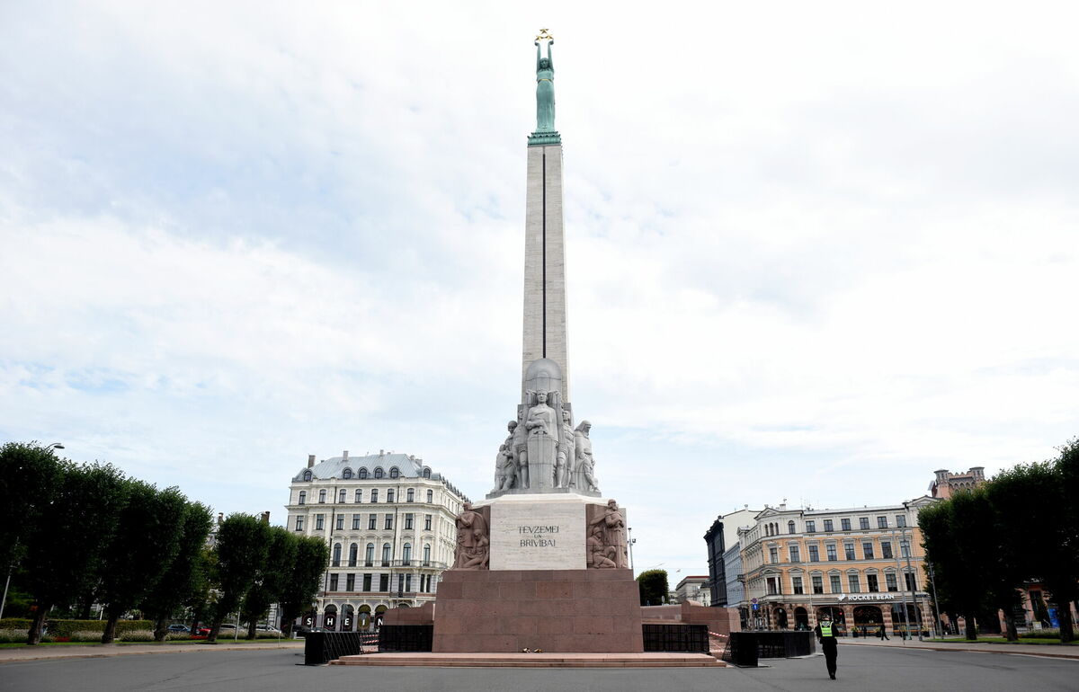 Brīvības piemineklis. Foto: LETA Brīvības piemineklis. Foto: LETA