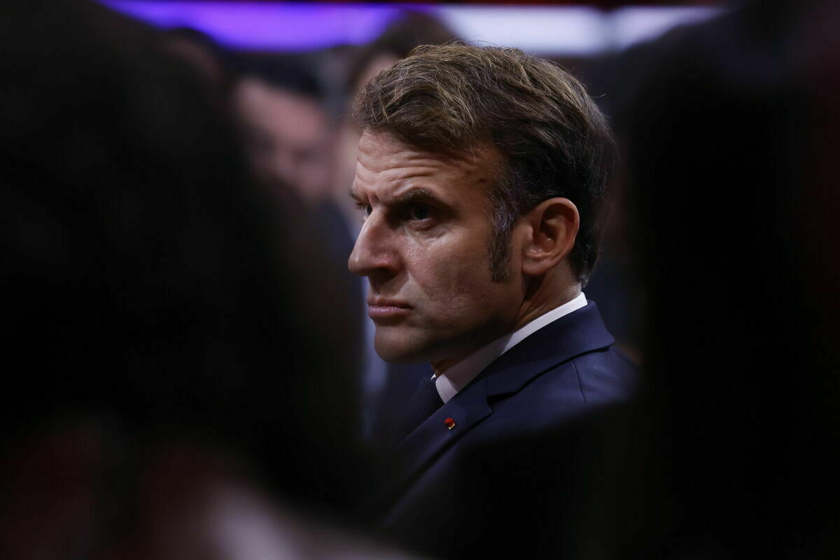 Emanuels Makrons. Foto: EPA/Guillaume Horcajuelo Emanuels Makrons. Foto: EPA/Guillaume Horcajuelo