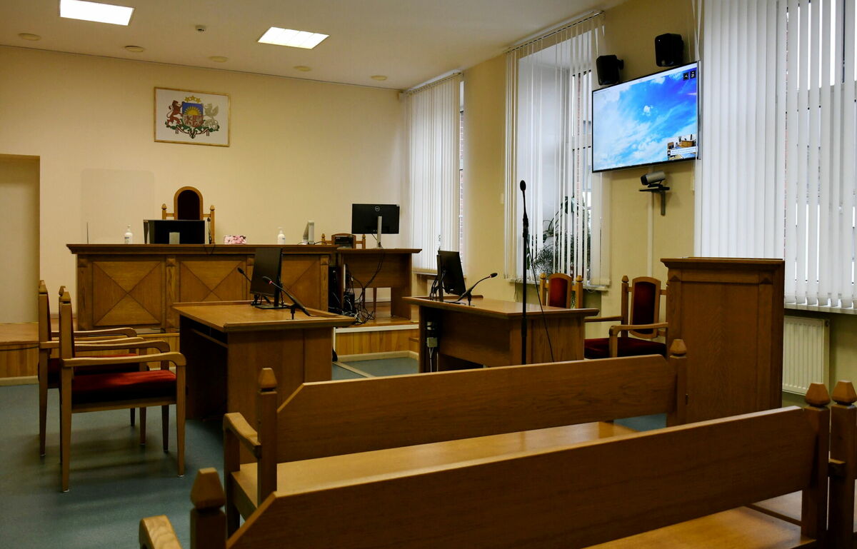 Tiesas zāle. Foto: LETA Tiesas zāle. Foto: LETA