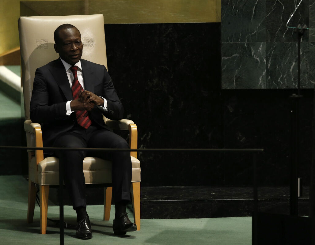 Patriss Gijoms Atanasī Talons. Foto: REUTERS/Mike Segar/ Scanpix Patriss Gijoms Atanasī Talons. Foto: REUTERS/Mike Segar/ Scanpix