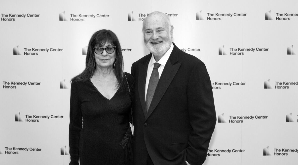 Robs Rainers ar sievu Mišelu. Foto: EPA/Ron Sachs / POOL Robs Rainers ar sievu Mišelu. Foto: EPA/Ron Sachs / POOL