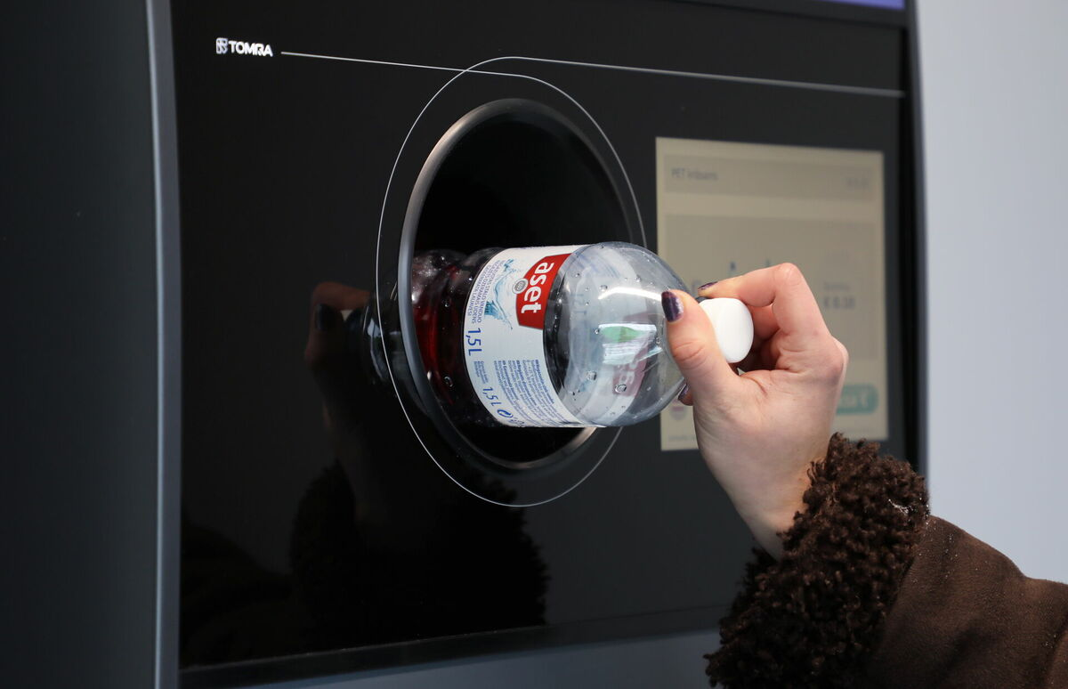 Depozīta nodošanas punkts. Foto: Evija Trifanova/LETA Depozīta nodošanas punkts. Foto: Evija Trifanova/LETA