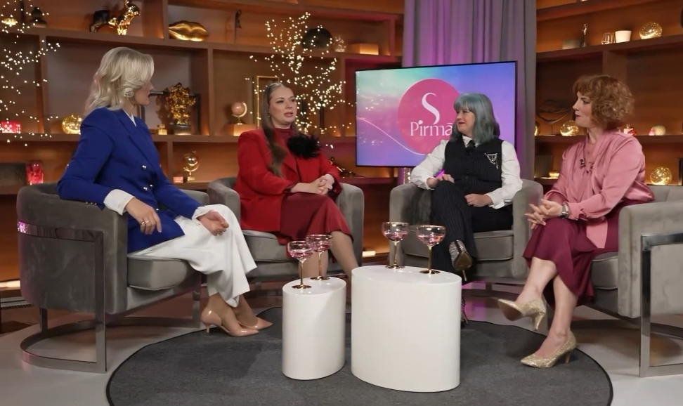 Foto: Ekrānuzņēmums no raidījuma "No gada dāmas līdz gada drāmai" Foto: Ekrānuzņēmums no raidījuma "No gada dāmas līdz gada drāmai"