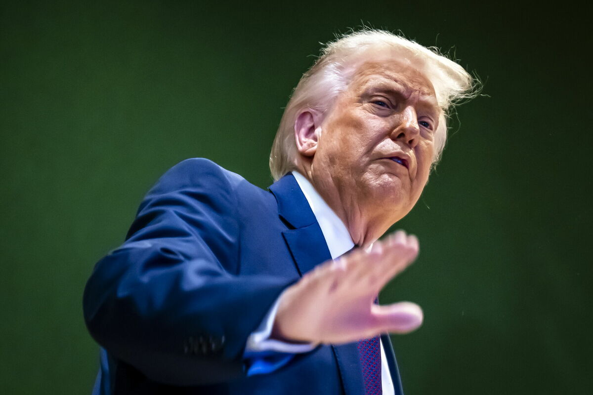 Donalds Tramps. Foto: EPA/LAURENT GILLIERON Donalds Tramps. Foto: EPA/LAURENT GILLIERON