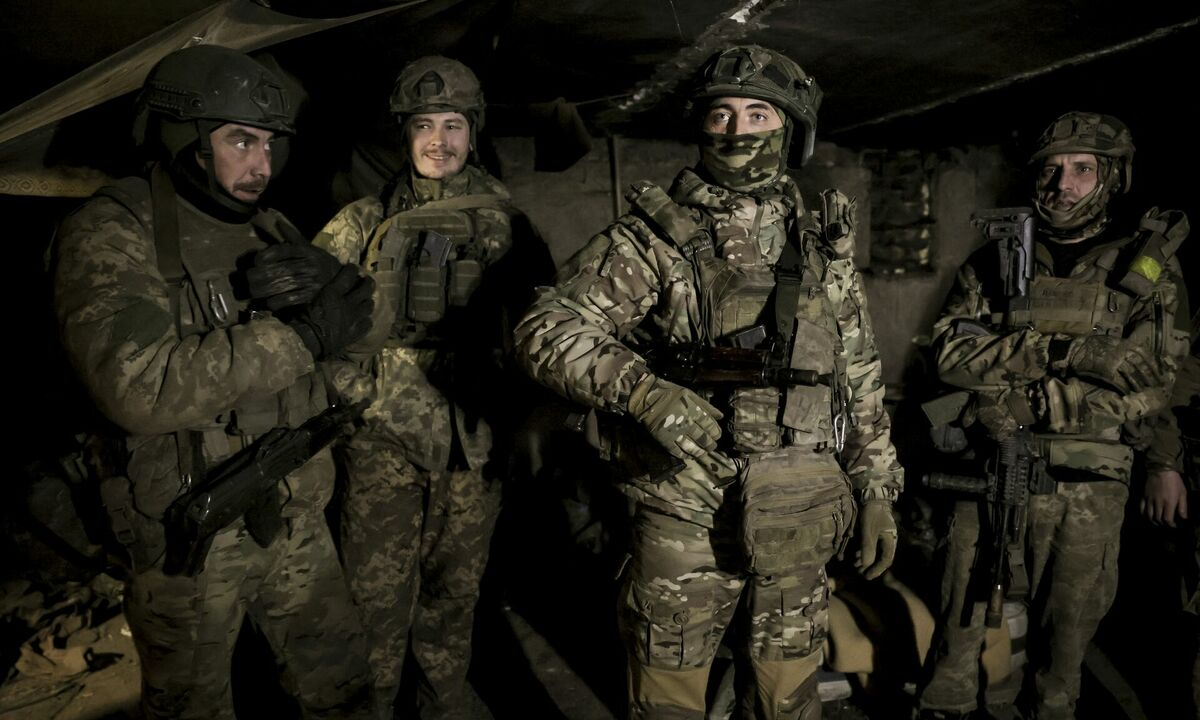 Ukrainas karavīri: Oleg Petrasiuk/Ukraine's 24th Mechanised Brigade/AP/Scanpix Ukrainas karavīri: Oleg Petrasiuk/Ukraine's 24th Mechanised Brigade/AP/Scanpix