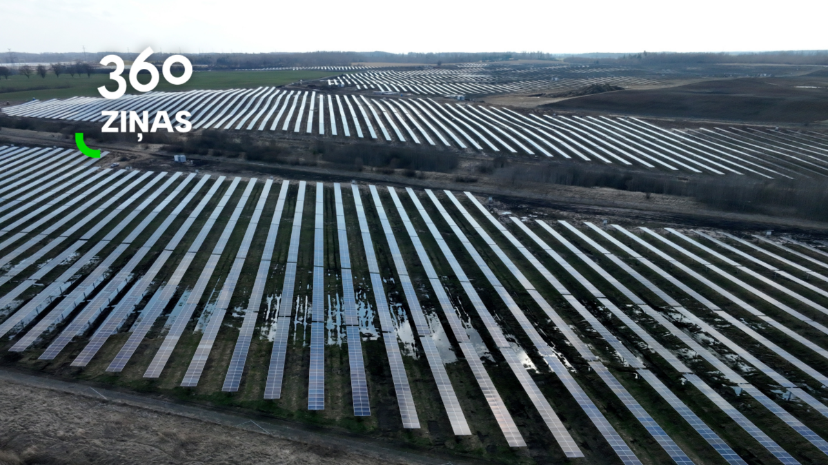 Saules enerģijas parks "Tume" Tukuma novadā. Foto: Kaspars Nordens/LETA Saules enerģijas parks "Tume" Tukuma novadā. Foto: Kaspars Nordens/LETA