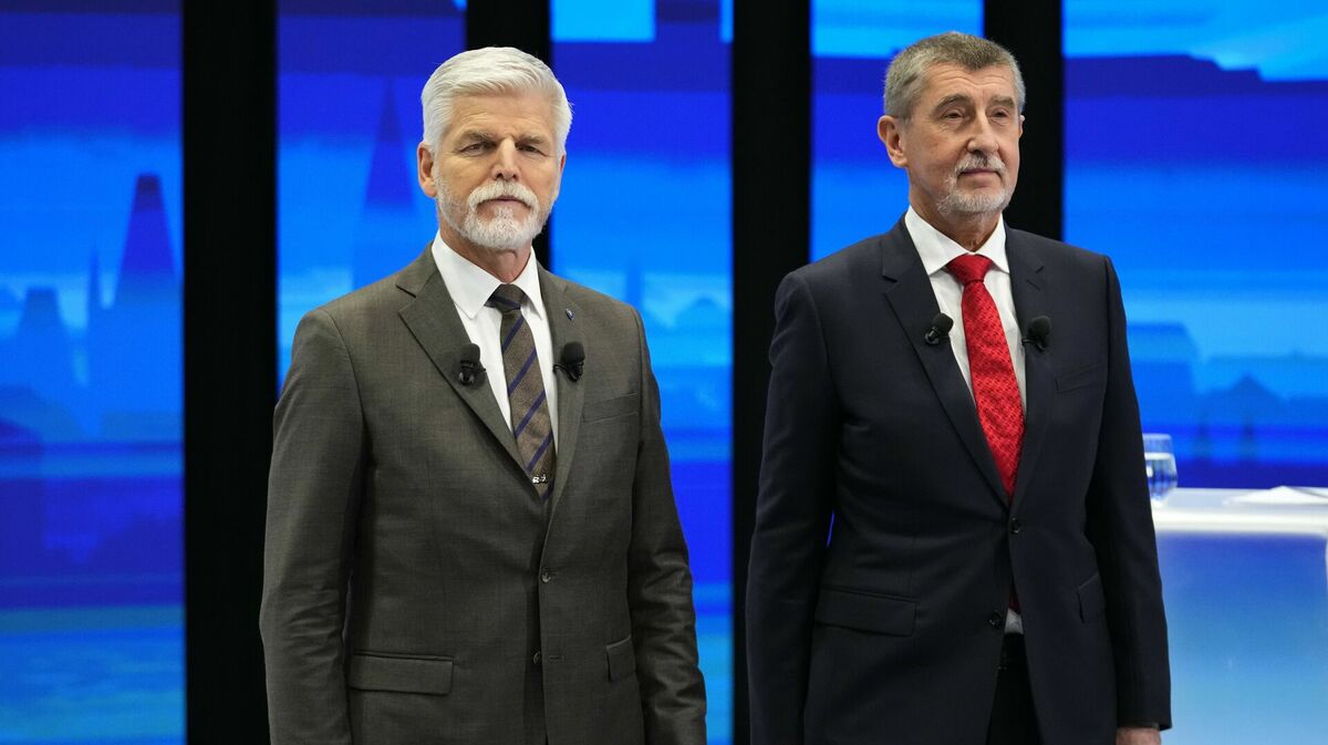 Petrs Pavels un Andrejs Babišs. Foto: AP Photo/Petr David Josek/Scanpix Petrs Pavels un Andrejs Babišs. Foto: AP Photo/Petr David Josek/Scanpix