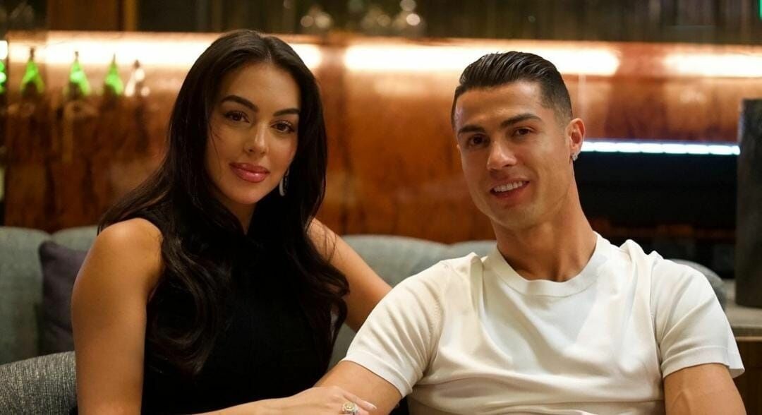 Džordžina Rodrigesa un Krištianu Ronaldu. Foto: Instagram /@georginagio Džordžina Rodrigesa un Krištianu Ronaldu. Foto: Instagram /@georginagio