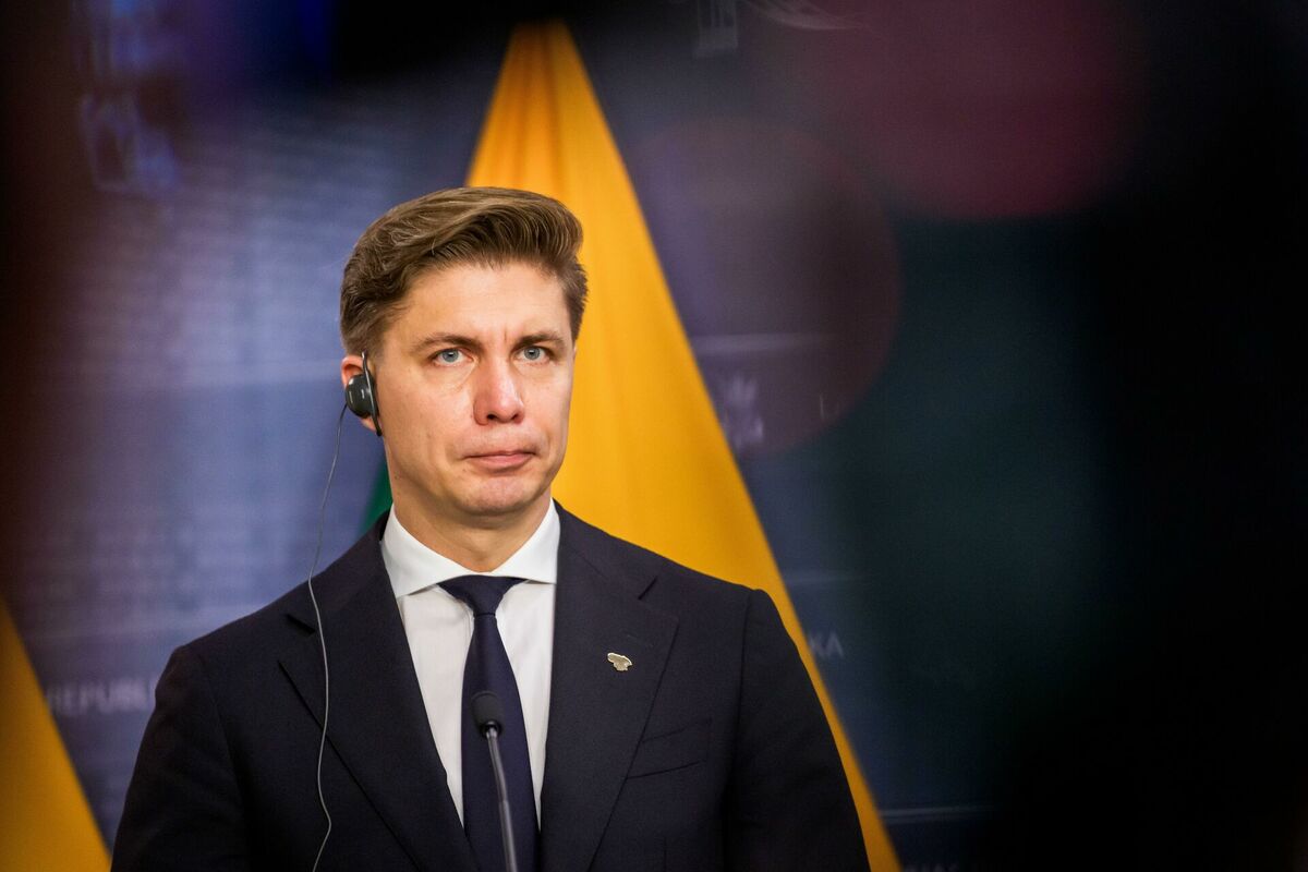 Lietuvas premjers Mindaugs Sinkevičs. Foto: Scanpix/Gints Ivuskans/Alamy Live News Lietuvas premjers Mindaugs Sinkevičs. Foto: Scanpix/Gints Ivuskans/Alamy Live News