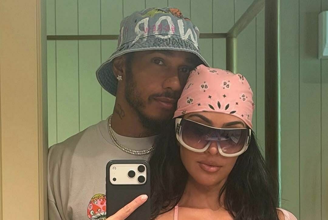Luiss Hamiltons un Kima Kardašjana. Foto: Instagram /@kimkardashian Luiss Hamiltons un Kima Kardašjana. Foto: Instagram /@kimkardashian