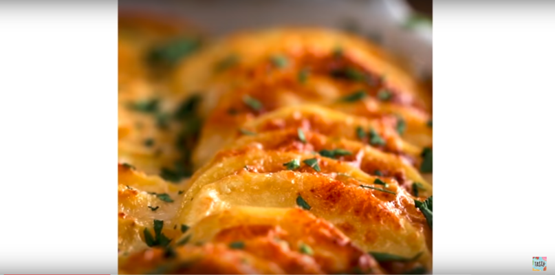 Youtube.com Tasty Kartupeļu sacepums