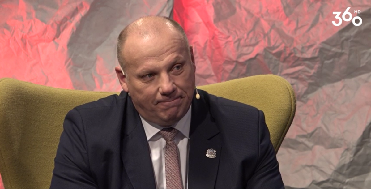 Raimonds Bergmanis. Ekrānuzņēmums. 