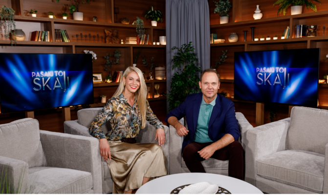 Lauris Reiniks un Egija Gailuma, 360TV jaunajā šovā “Pasaki to skaļi” 