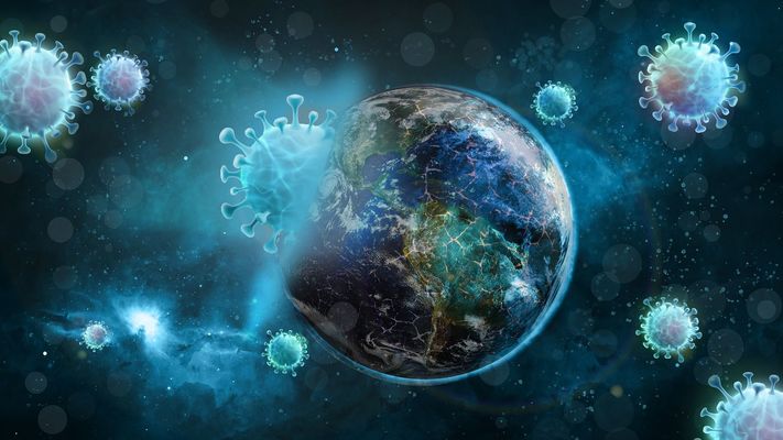 Koronavīruss iekaro pasauli, foto - Pixabay