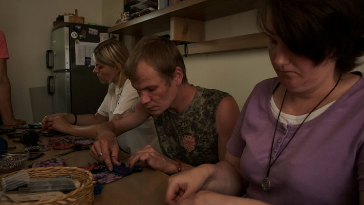 Edgars - TV šovā "Caur ērkšķiem uz...", ekrānuzņēmums