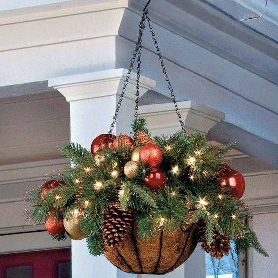 Ziemas dekorācijas, foto - Pinterest