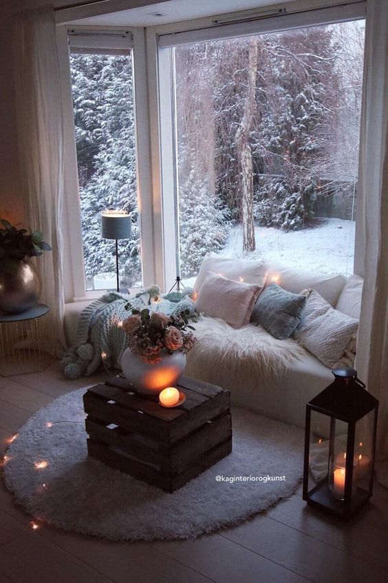 Ziemas dekorācijas, foto - Pinterest
