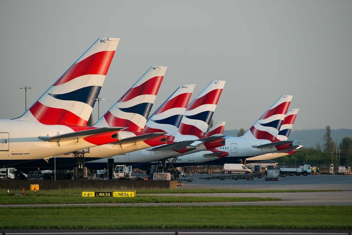 "British Airways" lidos uz Rīgu