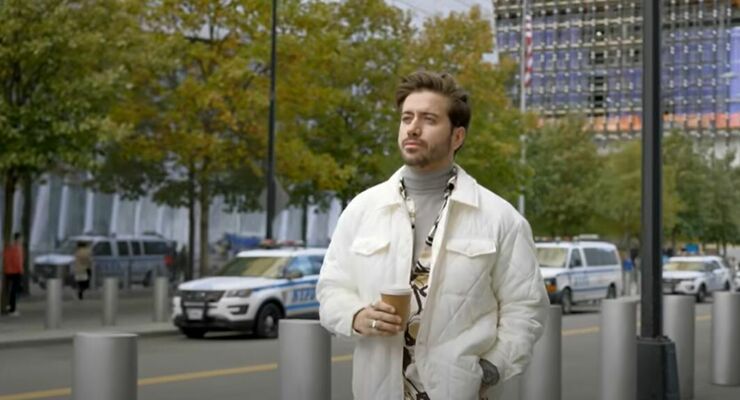 Balta jaka - vīriešu mode, ekrānuzņēmums