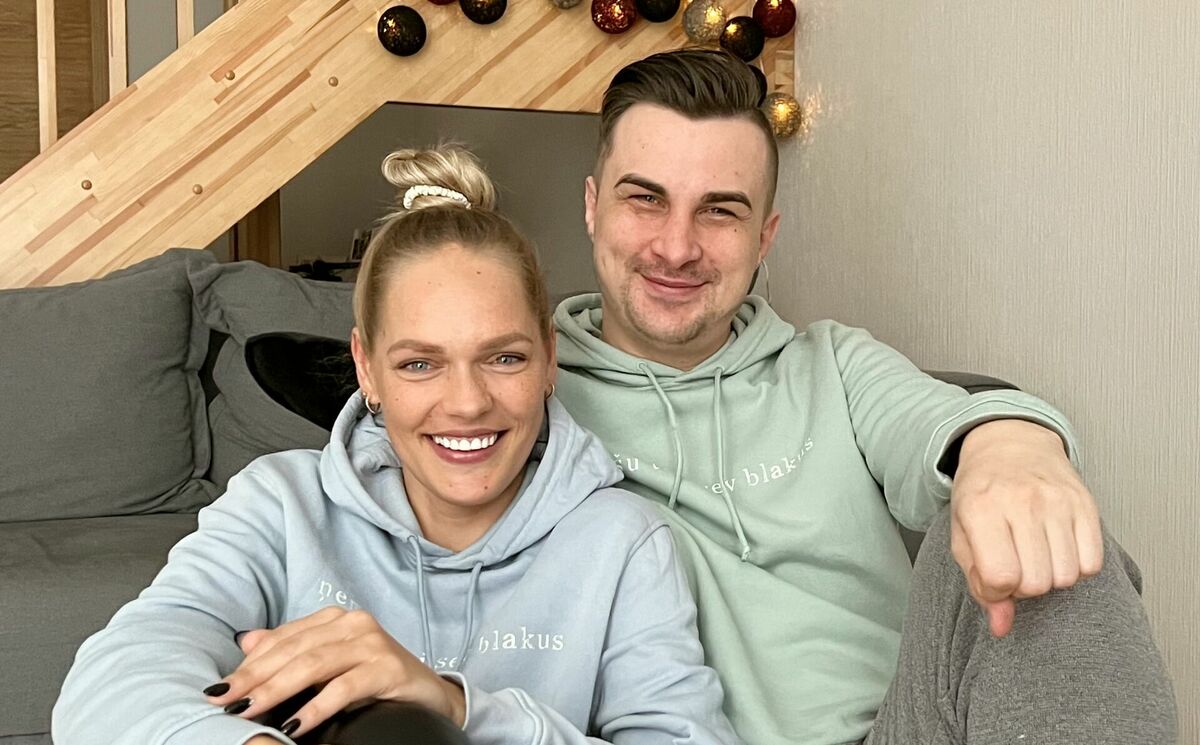 Madara Raabe un Jānis Sniedzāns, foto: STV Pirmā!