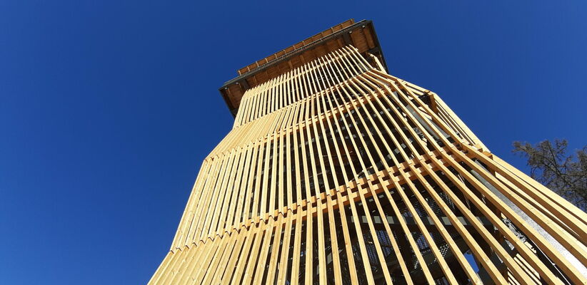 Skatu tornis Cīruļkalnā Cēsīs, foto:1188