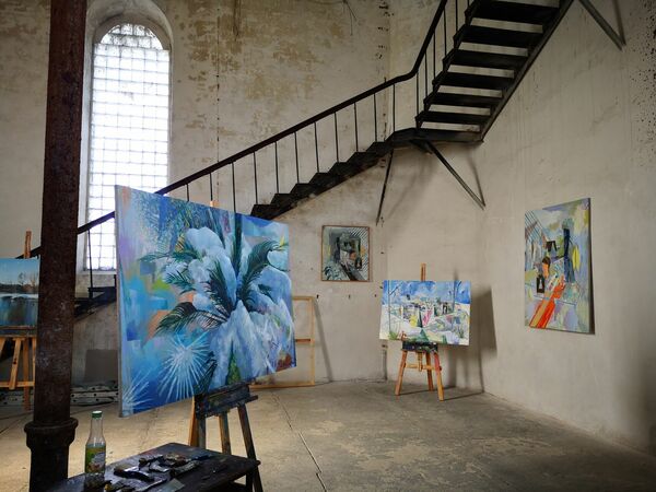 Karostas ūdenstorņa mākslinieku rezidence , publicitātes foto