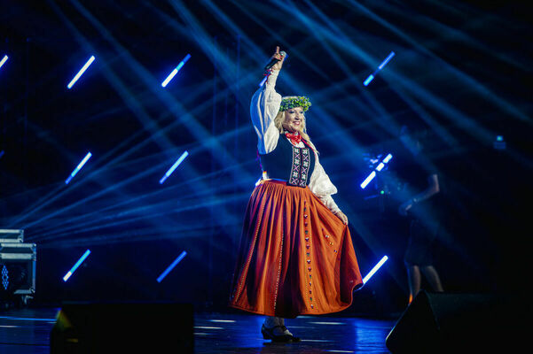 Olgas Rajeckas jubilejas koncerts, foto: Renārs Koris