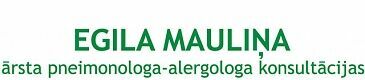 Egila Mauliņa ārsta alergologa - pneimonologa konsultācijas