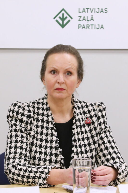 Veselības ministra amata kandidāte Līga Meņģelsone. Foto: Evija Trifanova/LETA