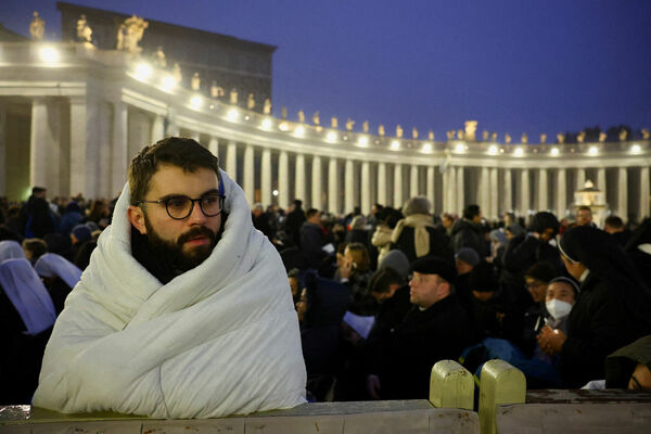 Benedikta XVI bēres Vatikānā. Foto: Reuters/Scanpix