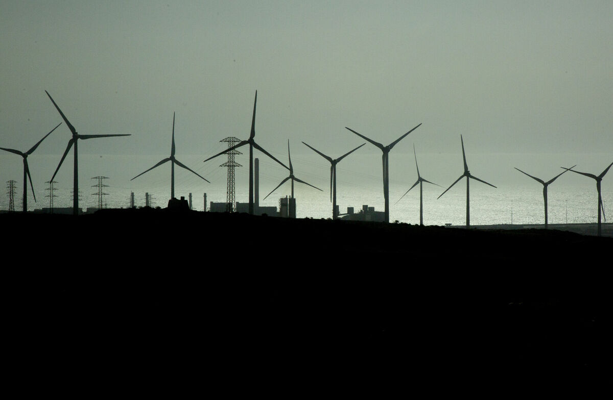 Vēja ģeneratori. Foto: Edijs Pālens/LETA