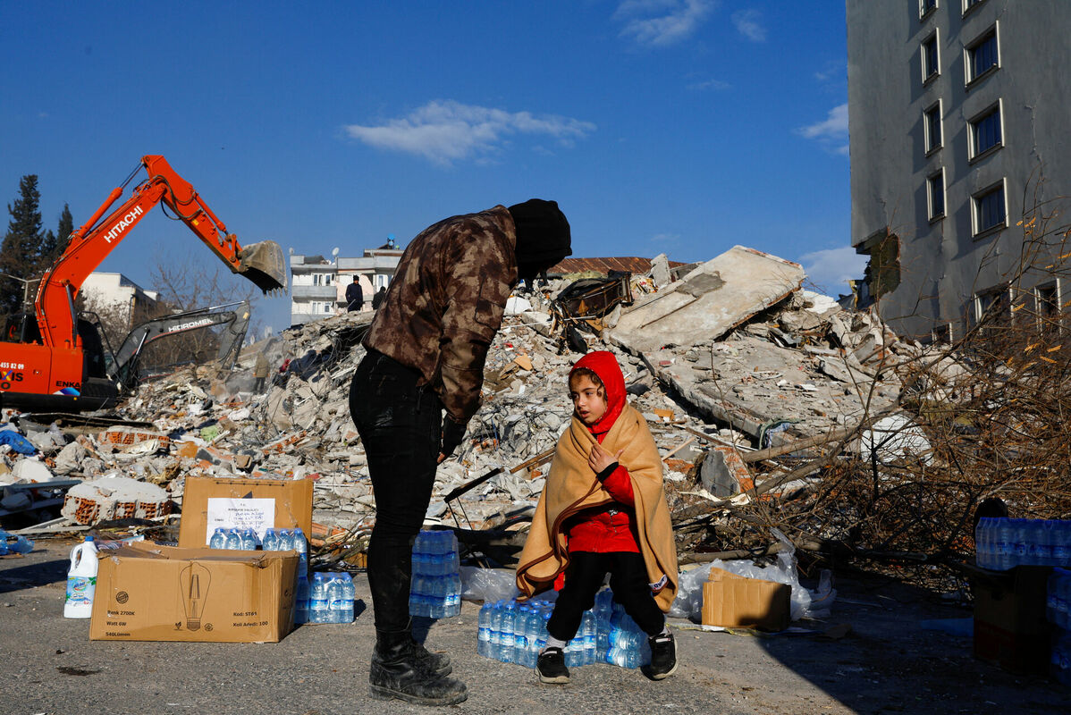 Zemestrīce Turcijā un Sīrijā. Foto: Reuters/Scanpix