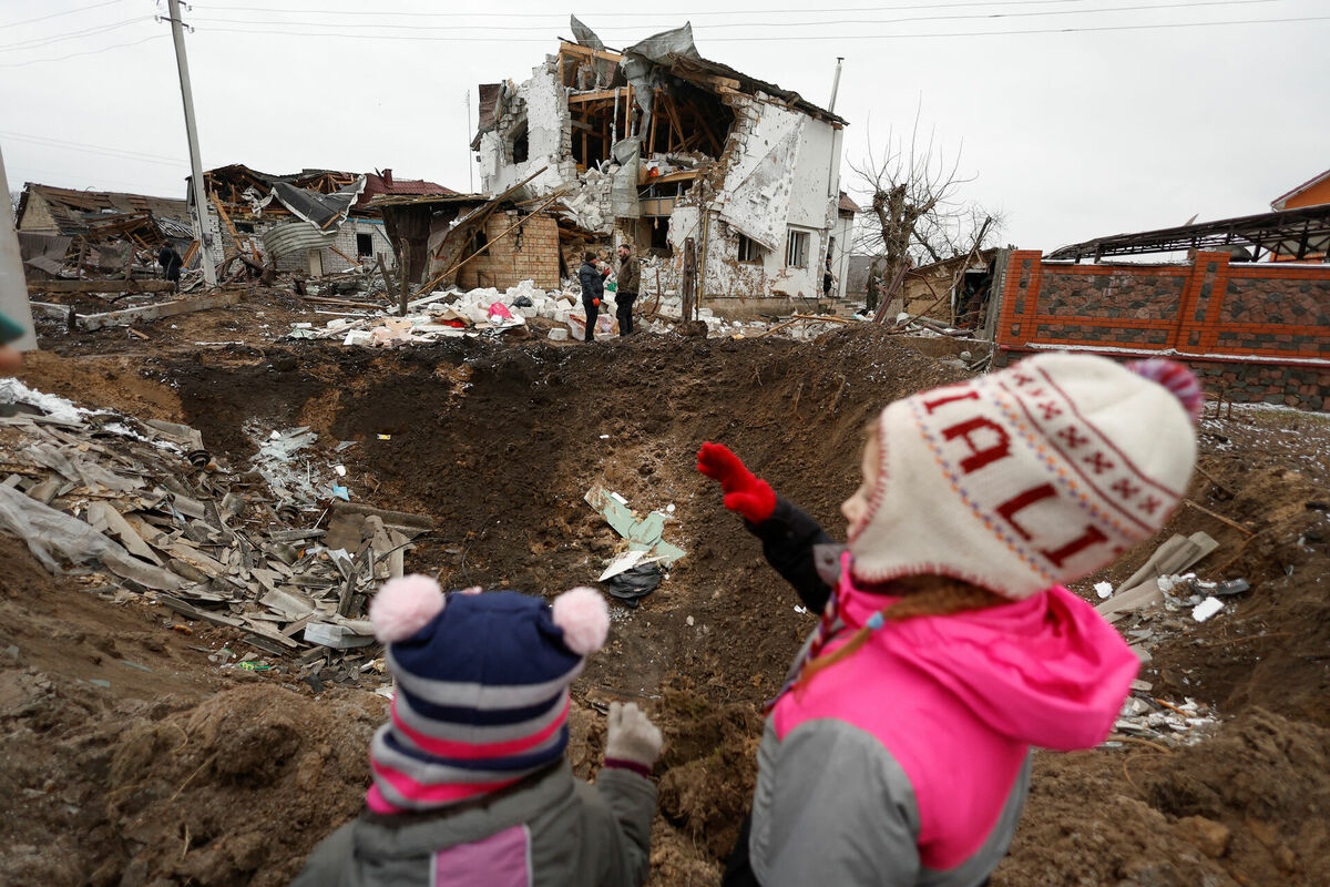 Krievijas iebrukums Ukrainā. Bērni. Foto: Reuters/Scanpix