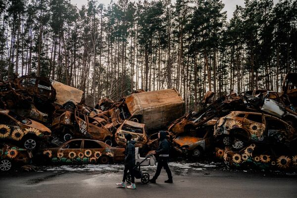 Irpiņa, Ukraina. Foto: AP/Scanpix