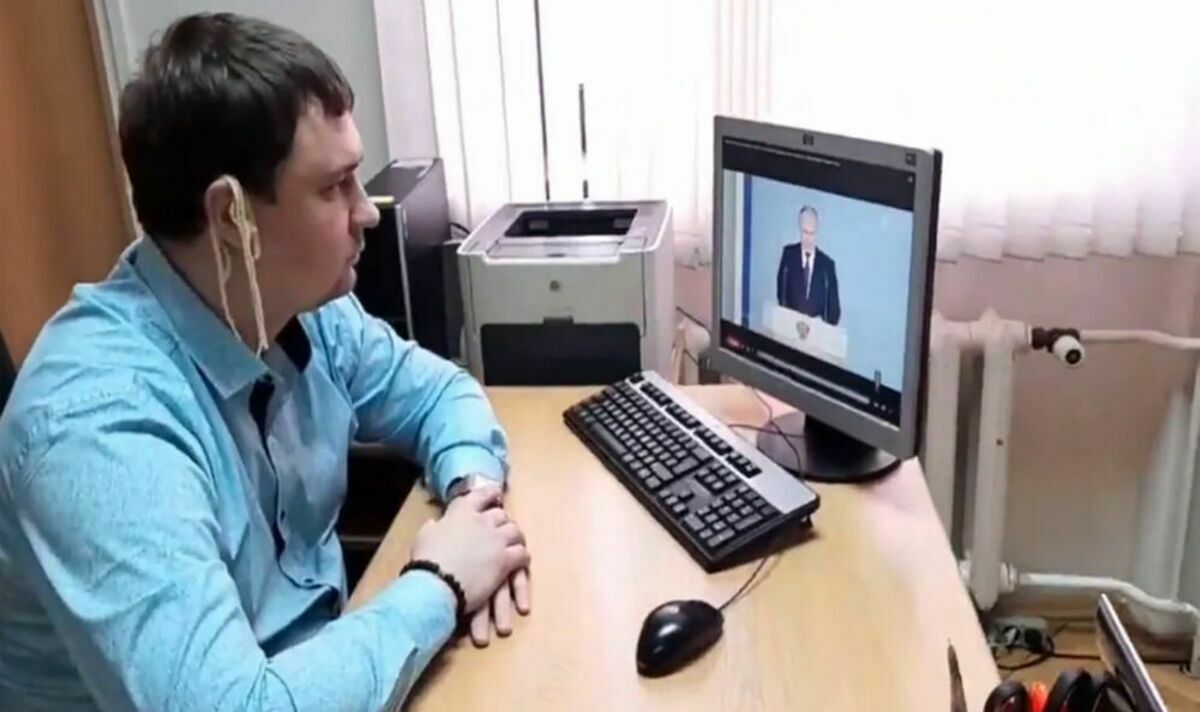 Ekrānuzņēmums no video, kuru uzņēmis Krievijas Samaras apgabala domes deputāts Mihails Abdaļkins. Foto: Ekrānuzņēmums/YouTube