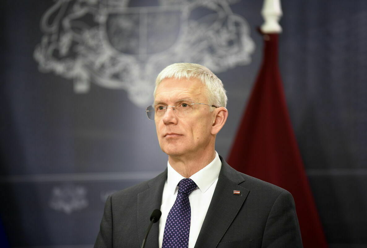 Latvijas Ministru prezidents Krišjānis Kariņš. Foto: Zane Bitere/LETA