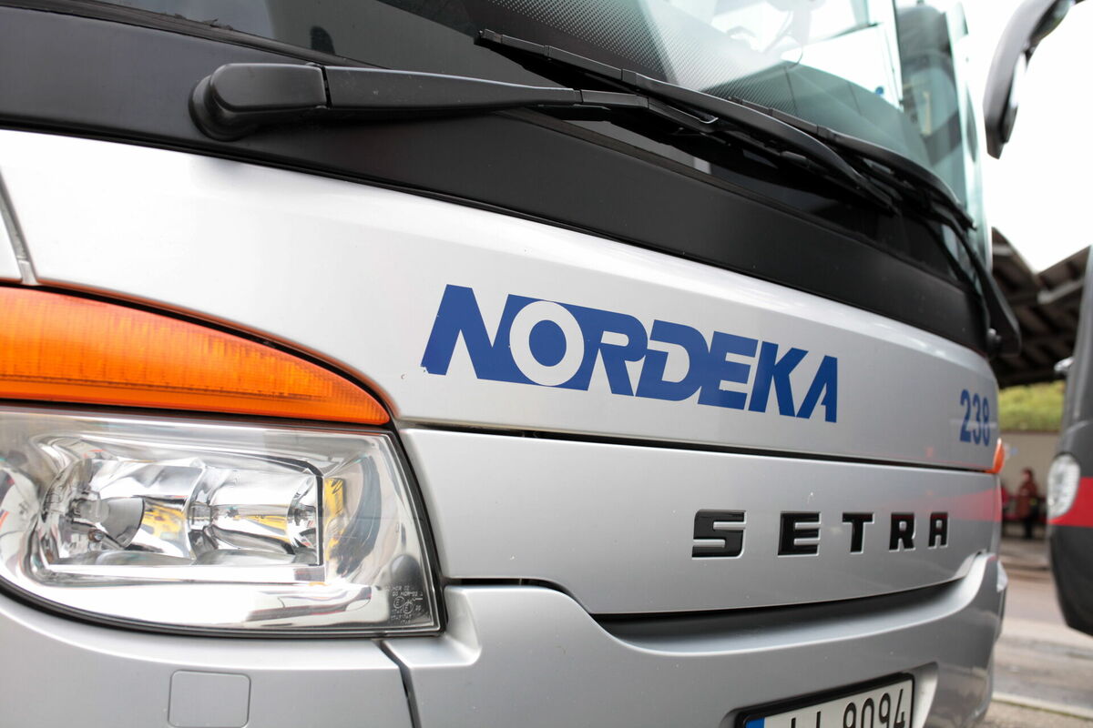 "Nordeka" autobuss. Foto: Ieva Čīka/LETA