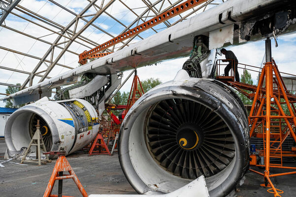 Antonov-225 Mria. Foto: Reuters/Scanpix