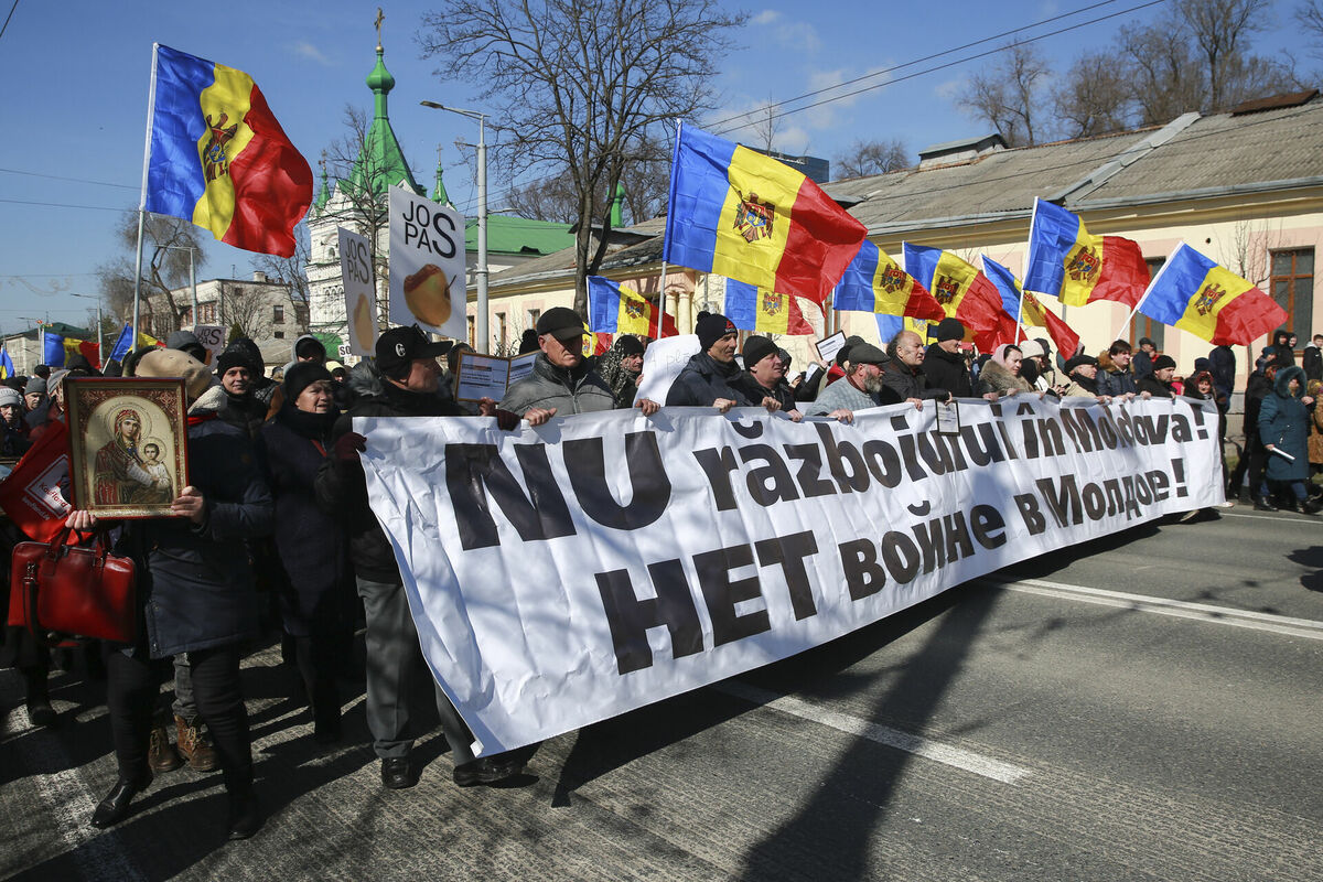 Protesti Moldovā. Foto: Scanpix