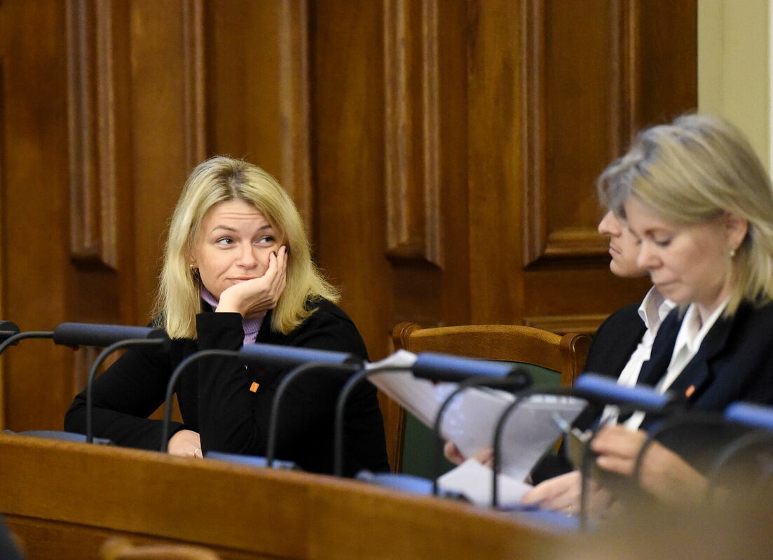 Saeimas deputāte Glorija Grevcova. Foto: Zane Bitere/LETA