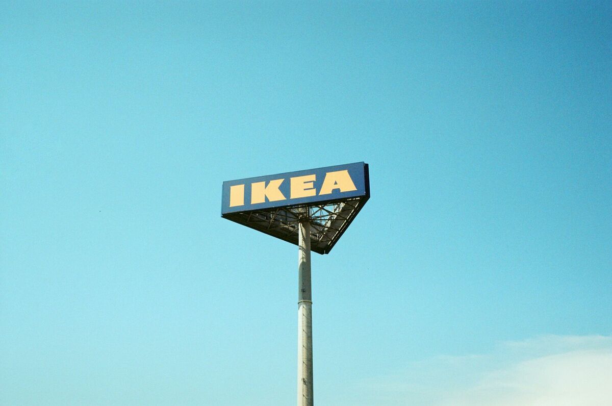 Mēbeļu tirgotāja "IKEA" logo. Foto: Unisplash